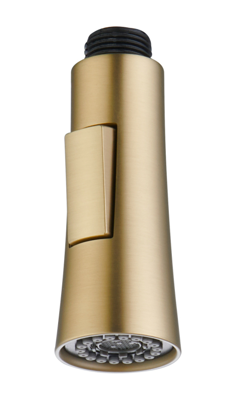 Kuhinjska slavina s izvlačnim nastavkom, ABS materijal, model OM-C909, slavina s jednom ručkom, moderni minimalistički stil, elektroplatirana površina