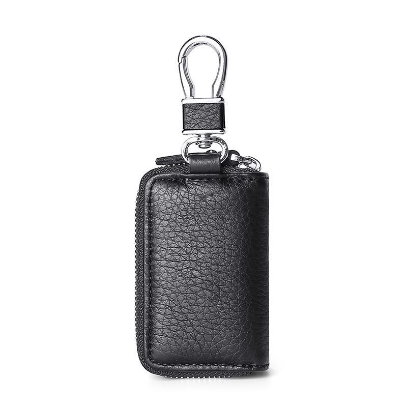 Torba za ključeve za muškarce – PU koža, vodootporna, ultra lagana, proširiva zapremina, zatvarač