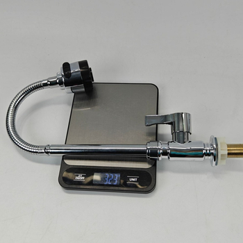 Robinet de bucătărie din ABS cu disc ceramic, intrare/ieșire de 20 mm, 0-1.0 MPa, 0-80°C, instalație verticală