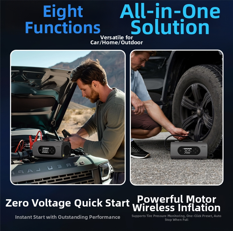 Harels auto iedarbinātājs – Visu vienā ārkārtas barošanas avots, 12V ievade/12V izeja, CE, FCC, ROHS, ISO 9001