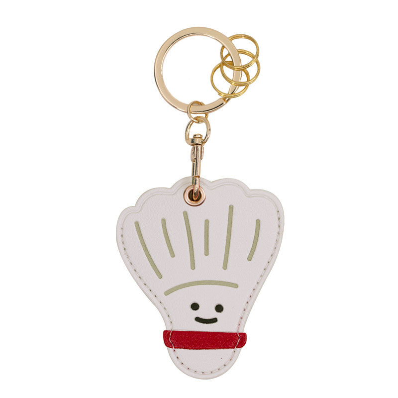 Kožna futrola za karticu pristupa i ključni lanac – Unisex, PU koža, anime uzorak, street stil, sportska tema (tenis/badminton/ping-pong)