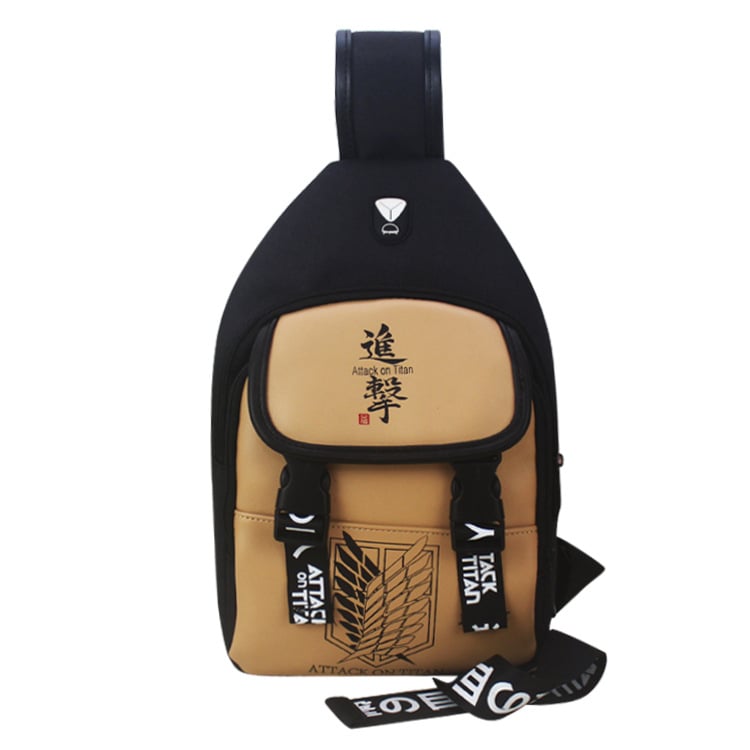 Crossbody torba za prsa, PU materijal, poliester podstava, remen 103 cm, unisex, sportska gradska torba