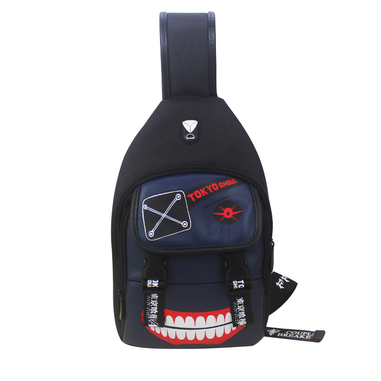 Crossbody torba za prsa, PU materijal, poliester podstava, remen 103 cm, unisex, sportska gradska torba