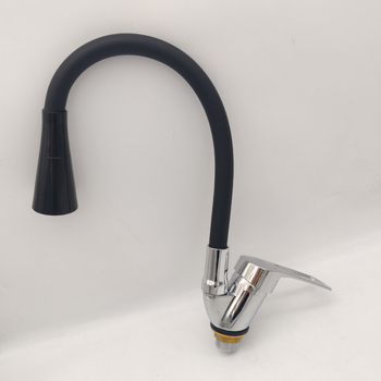 Kuhinjski miješalnik za sudoper s keramičkim diskom ventila, model SFM6112, aluminijsko tijelo, nominalni tlak 0,7 MPa, temperaturni raspon 0–70°C