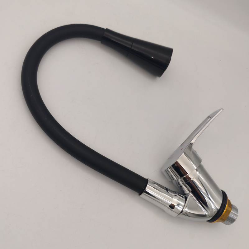 Kuhinjski miješalnik za sudoper s keramičkim diskom ventila, model SFM6112, aluminijsko tijelo, nominalni tlak 0,7 MPa, temperaturni raspon 0–70°C