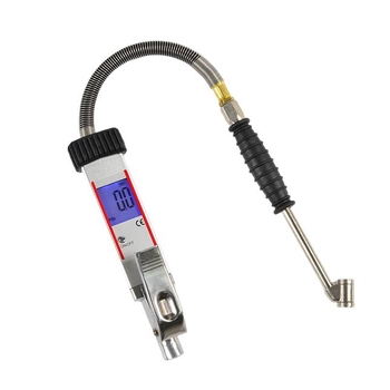 LCD elektronički pištolj za napuhavanje/ispuhivanje guma s digitalnim manometrom, aluminijska legura, raspon 0-255 PSI, točnost 0,5 PSI