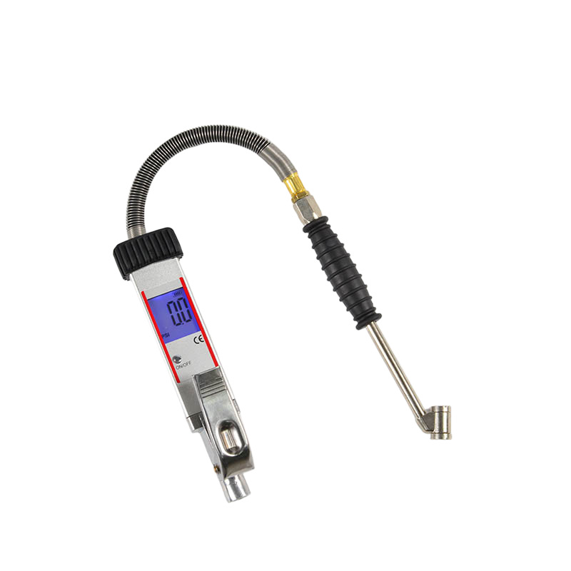 LCD elektronički pištolj za napuhavanje/ispuhivanje guma s digitalnim manometrom, aluminijska legura, raspon 0-255 PSI, točnost 0,5 PSI