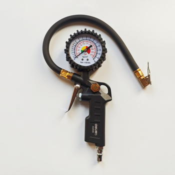 Deli DL8530 Mjerač tlaka u gumama s inflacijskim pištoljem – mjerenje tlaka u automobilskim gumama