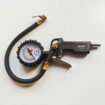 Deli DL8530 Mjerač tlaka u gumama s inflacijskim pištoljem – mjerenje tlaka u automobilskim gumama