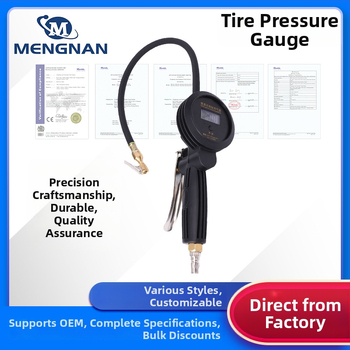 Riepu spiediena manometrs ar eļļā iegremdētu sensoru un nakts redzes displeju – diapazons 0–60 psi, vara, dažādas mērvienības