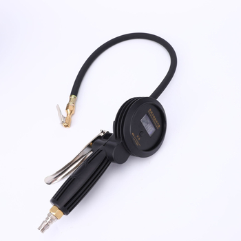 Tlakomjer za gume s uljem-potopljenim senzorom i noćnim zaslonom – raspon 0–60 psi, bakar, različite jedinice