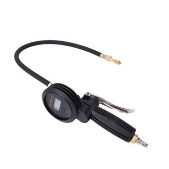 Tlakomjer za gume s uljem-potopljenim senzorom i noćnim zaslonom – raspon 0–60 psi, bakar, različite jedinice