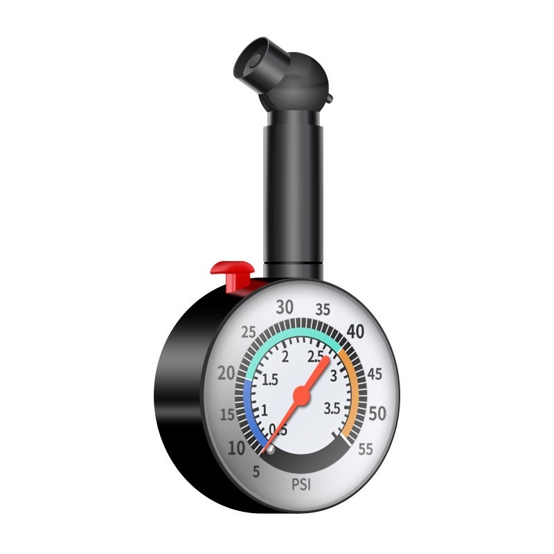 Automobilski mjerač tlaka u gumama, ABS + nehrđajući čelik, 0–500 PSI, rezolucija 700, težina 100 g