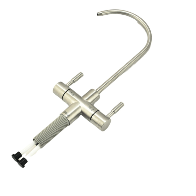 Kuhinjski slavina od nehrđajućeg čelika 304, 360° okret, keramički jezgreni ventil, model 304-58