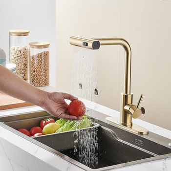 Raindance izlazni kuhinjski faucet, vodopad, nehrđajući čelik, keramički disk ventil, 0–60°C, 1,63 MPa