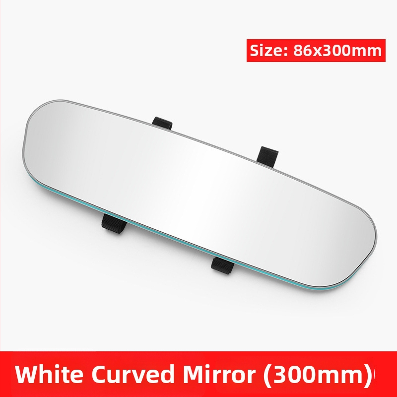 Belső széles látószögű hátsó tükör autóhoz, holttér segéd, nagy látómező, HD üveg, anti-glare bevonat, univerzális illeszkedés