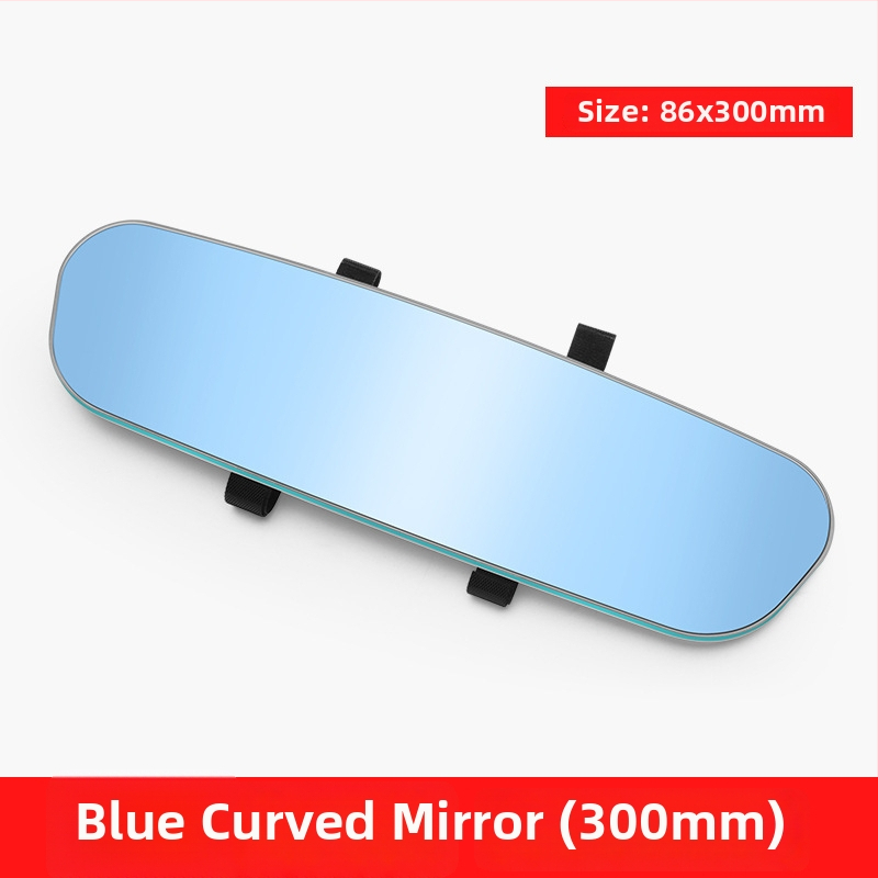 Belső széles látószögű hátsó tükör autóhoz, holttér segéd, nagy látómező, HD üveg, anti-glare bevonat, univerzális illeszkedés