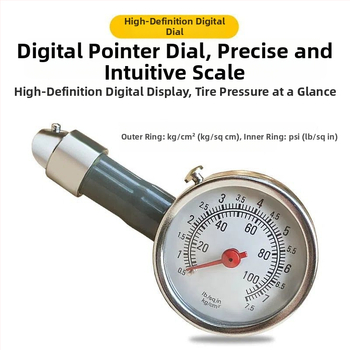 Padangų slėgio matuoklis, aukšta precizija, nešiojamas, automobilio padangų slėgio detektorius