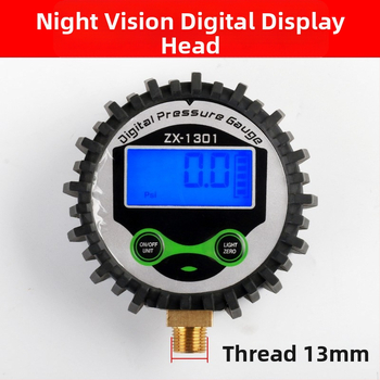 Digitālais riepu spiediena mērinstruments automobiļiem ar digitālo displeju, diapazons 0–230 PSI, precizitāte 0,1 BAR