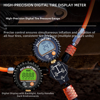 ALLTOP Μετρητής πίεσης ελαστικών – Φορητός, Υψηλής Ακρίβειας TPMS για εκτός δρόμου και ερήμου χρήση