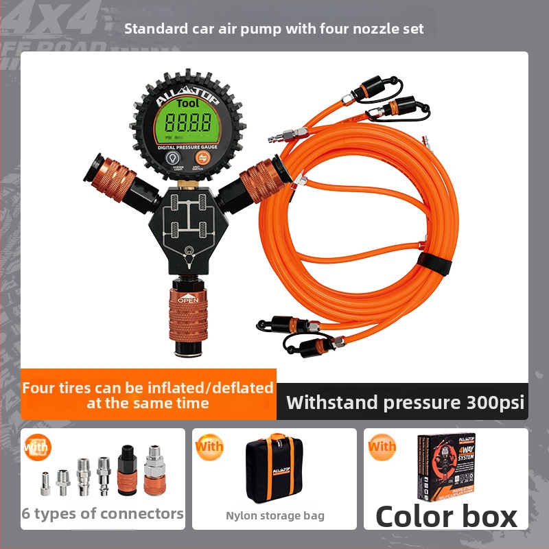 ALLTOP Μετρητής πίεσης ελαστικών – Φορητός, Υψηλής Ακρίβειας TPMS για εκτός δρόμου και ερήμου χρήση