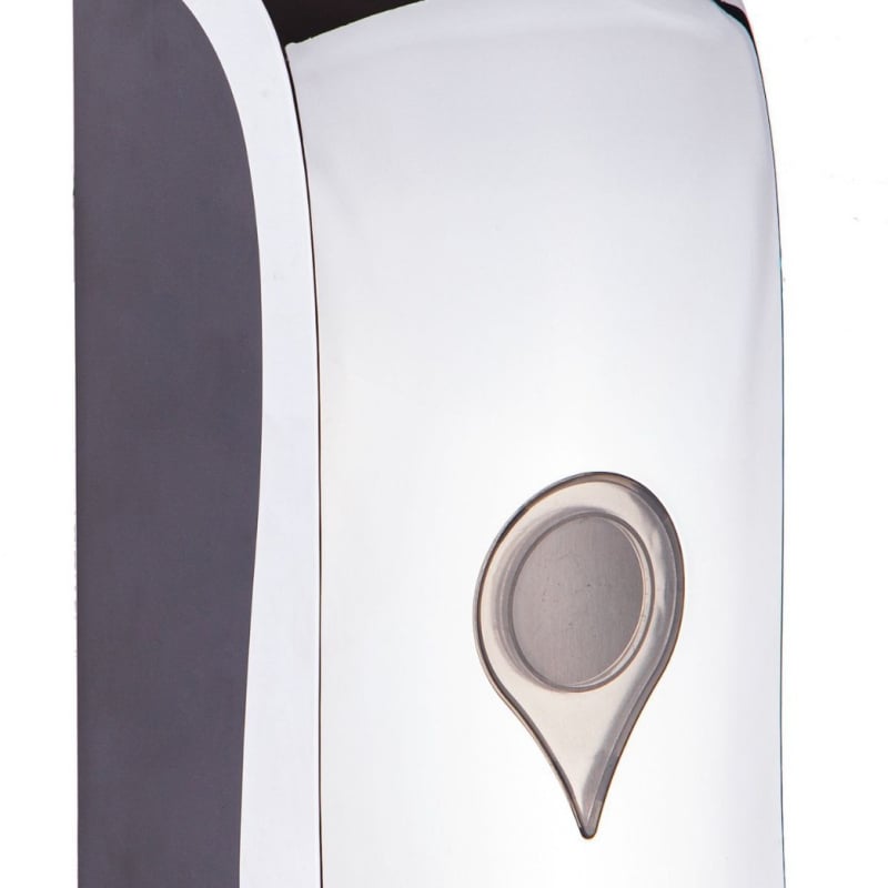 X-2010 elektroplatirani ručni plastični dispenser za sapun, vodootporan, 1000 ml kapaciteta, za hotele