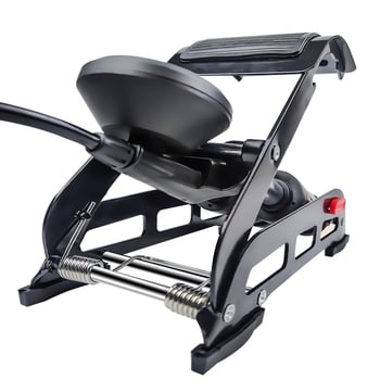 Nožna pumpa, dvocilindrična, visokotlačna, 170 psi, željezno tijelo, za automobile, motocikle i kućnu upotrebu