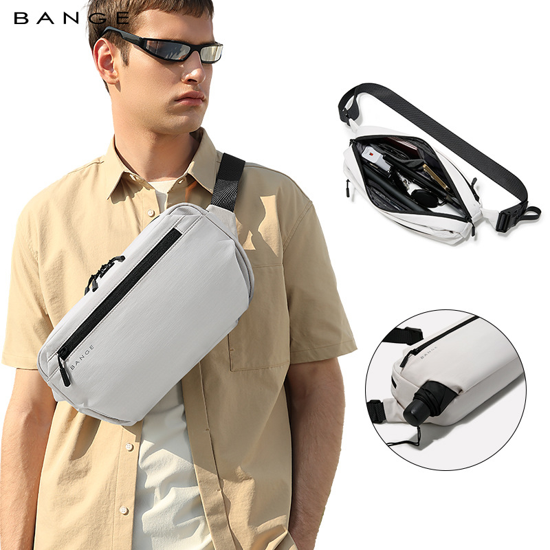 Muška crossbody torba • Najlon • Ultra lagana • Ulični stil • Poliester • Veliki kapacitet