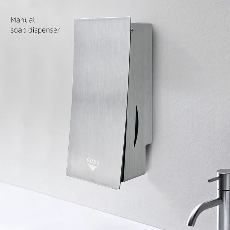 Διανομέας σαπουνιού με αισθητήρα, επιτοίχιος, από ανοξείδωτο χάλυβα 304, φινίρισμα λείανσης και βερνικιού