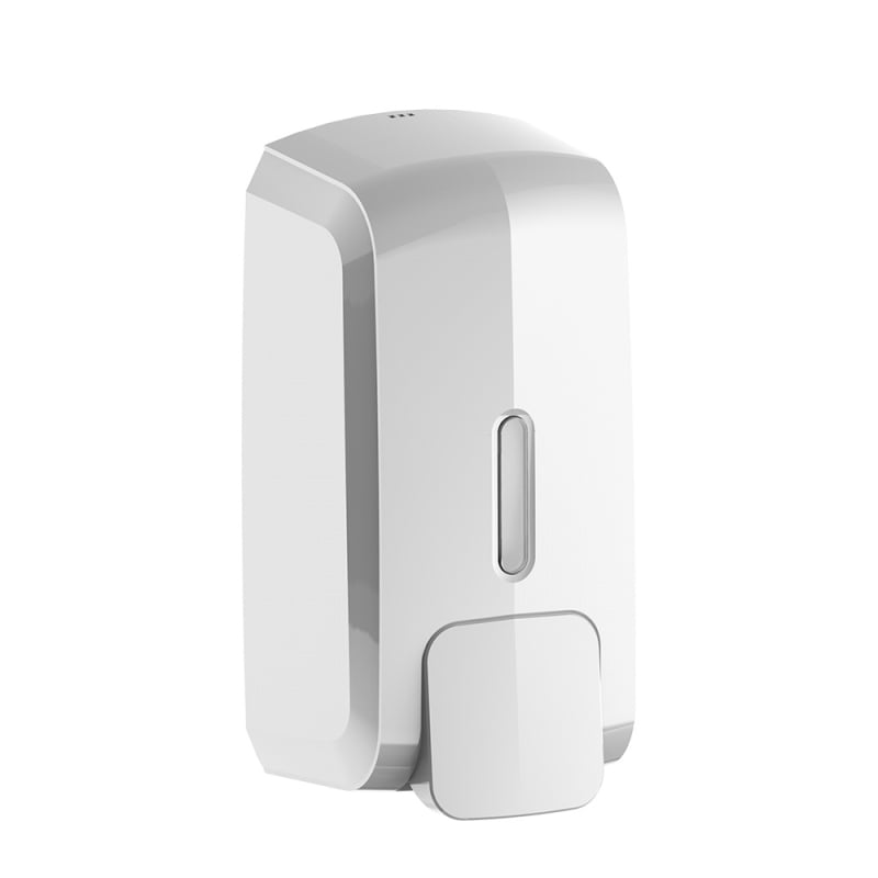 Δοσομετρητής σαπουνιού χειροκίνητος με σύστημα ώθησης, χωρητικότητα 1000 ml, ABS/PP, Wisekleen