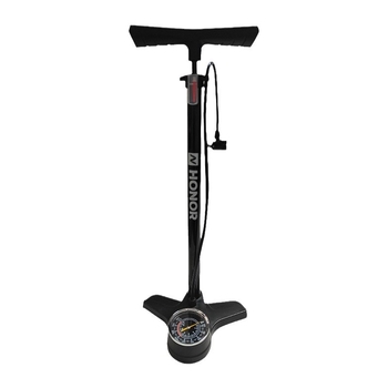 Rokas inflators ar spiediena mērītāju, daudzfunkcionāls, piemērots velosipēdiem, elektriskajiem automobiļiem un motocikliem — modelis DQ8 6532K, materiāls: dzelzs, svars 851 g