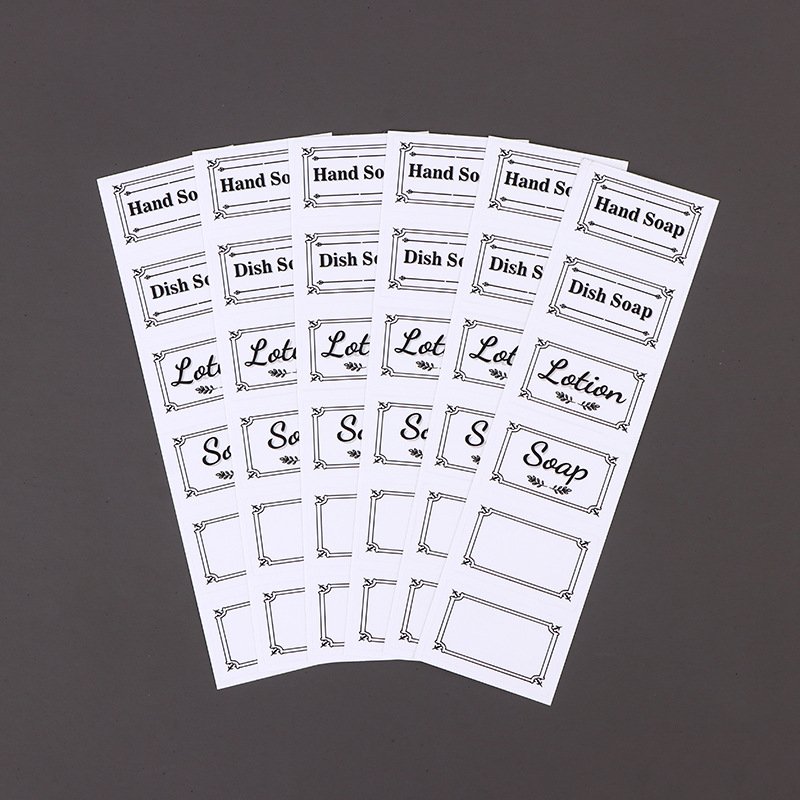 Ετικέτα αυτοκόλλητη για γυάλινα μπουκάλια – PVC non-dry glue, μοντέλο drip adhesive, ματ φιλμ, λευκή βασική χαρτί, έγχρωμη εκτύπωση