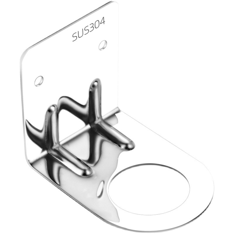 Ανοξείδωτη κρεμάστρα μπουκαλιών χωρίς διάτρηση | λειτουργία χειροκίνητης ώθησης | φινίρισμα ηλεκτροχρωμίας | μοντέρνο μινιμαλιστικό στυλ