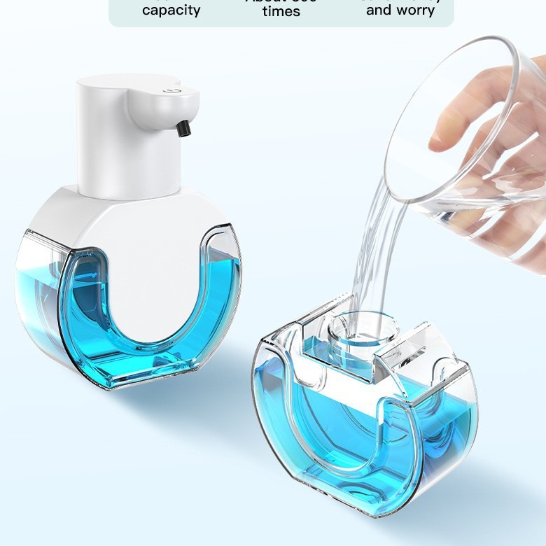 Automata szappanadagoló indukciós szenzorral – falra szerelhető, műanyag, modell Q10