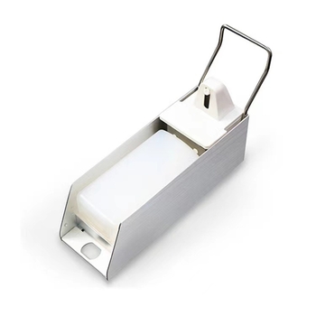 Δοσομετρητής σαπουνιού με πίεση αγκώνα, επιτοίχιος, ABS, 500 g, επεξεργασία οξείδωσης, Zhuo AO