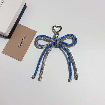 Najlon ručno pleteni privjesak za torbu, motiv leptira, influencer stil, proljeće 2025