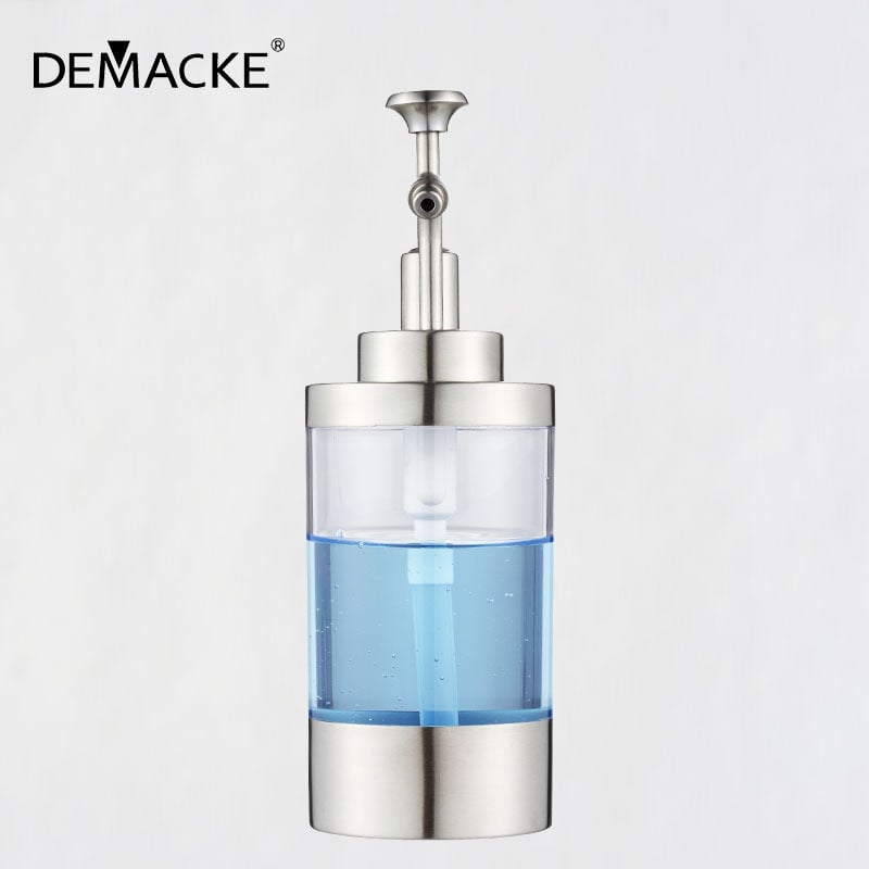 Demacke posuda za sapun od nehrđajućeg čelika 304 | ručna pumpa | moderni minimalistički stil | oksidirana površina