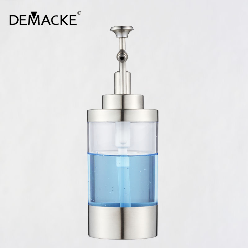 Demacke posuda za sapun od nehrđajućeg čelika 304 | ručna pumpa | moderni minimalistički stil | oksidirana površina