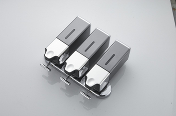 ABS szappanadagoló elektroplatírozással, húzórúd, modern minimál stílus, 250 g