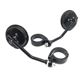 Мотоциклетно ретро огледало за обратно виждане, клип-он, модел J-581, марка cf, универсално съвместимо