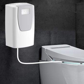 Dezinfekcijski uređaj za WC i urin – PP materijal, težina 600 g, polirani završetak, senzorno upravljanje, moderan minimalistički stil