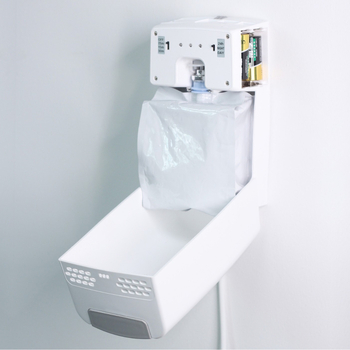 Dezinfekcijski uređaj za WC i urin – PP materijal, težina 600 g, polirani završetak, senzorno upravljanje, moderan minimalistički stil