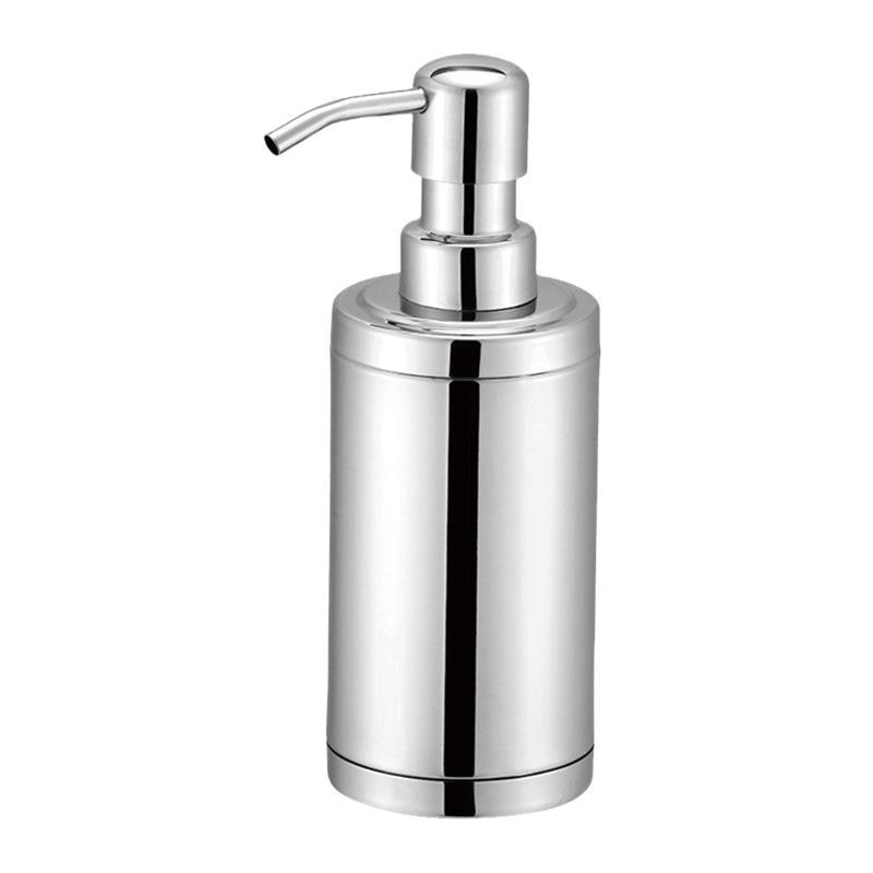 Flacon tekućine od nehrđajućeg čelika 304 sa dozatorom sapuna — na ploču, ručna pritisna funkcija, moderan minimalistički stil za kupaonicu i kuhinju