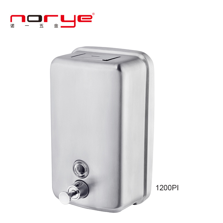 Senzorski zidni dozator sapuna od nehrđajućeg čelika, završna obrada brušenje i lakiranje