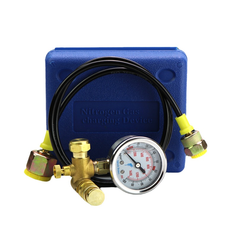 Hidraulični razarač za ekskavator s testom dušika, dušični manometar, glava oružja i plinski manometar — Ronghua