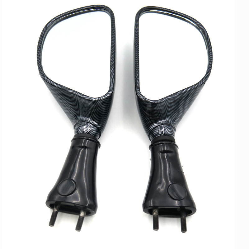 Задно огледало MT-068 за Kawasaki ZX-9R (1998–2003) и ZX-6R (1998–2002), кръгло огледало, корпус от инжекционно формоване, монтаж със зъбни крепежи, сеизмична здравина висока