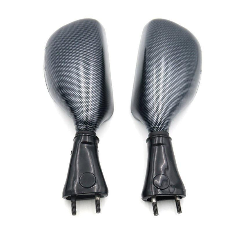 Задно огледало MT-068 за Kawasaki ZX-9R (1998–2003) и ZX-6R (1998–2002), кръгло огледало, корпус от инжекционно формоване, монтаж със зъбни крепежи, сеизмична здравина висока