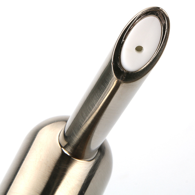 Weidou ABS ručni pritiskom dozator sapuna za sudoperu, elektroplatirani završetak, moderni minimalistički stil, 0,2 kg