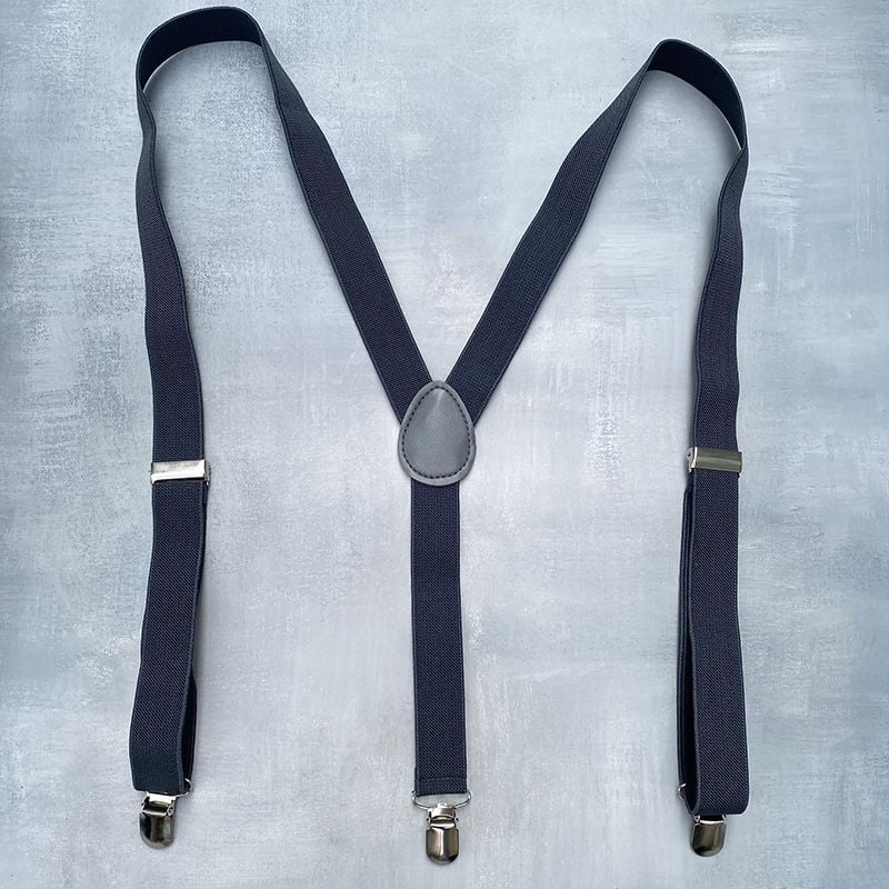 Unisex elastične naramenice, 3 kopče, podesiva duljina, jaka elastičnost, križni stražnji dio