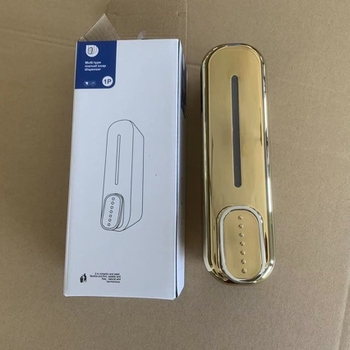 Zidni dozator tekućina za sapun, šampon i gel za tuširanje – ručno pritiskanje (push), ABS, perforirana instalacija, modern minimalistički stil